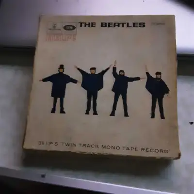 The Beatles Help on reel  to reel tape recording, View more