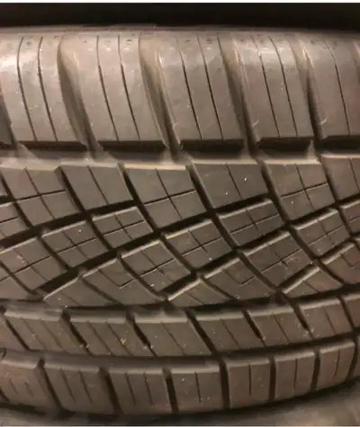 New pair of 225 45 18 continental dws06 all season take off tires. Tires have less than 20kms and ca...