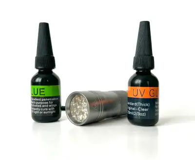 NEW*** Fly Tying UV Glue and UV Light, View more