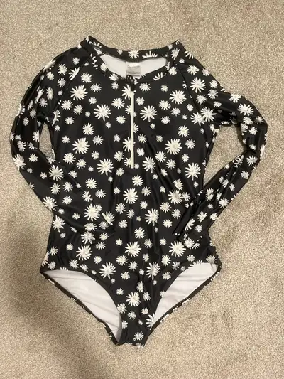 Women’s Rashguard Swimsuit- Honeysuckle, View more