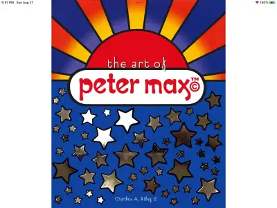 PRICE DROP -Peter Max - Artwork of Peter Max hardcover (Beatles), View more