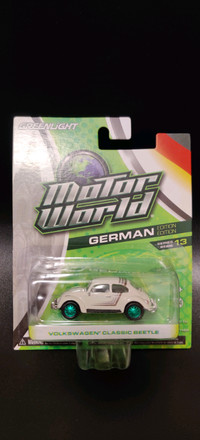 Greenlight Motor World Volkswagen Beetles Green Machine Chase