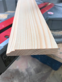 6" and 4" Pine Base boards and casing