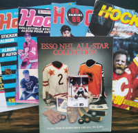 REDUCED⬇️⬇️6 Hockey Sticker books For Sale (ESSO,Panini, OPC )