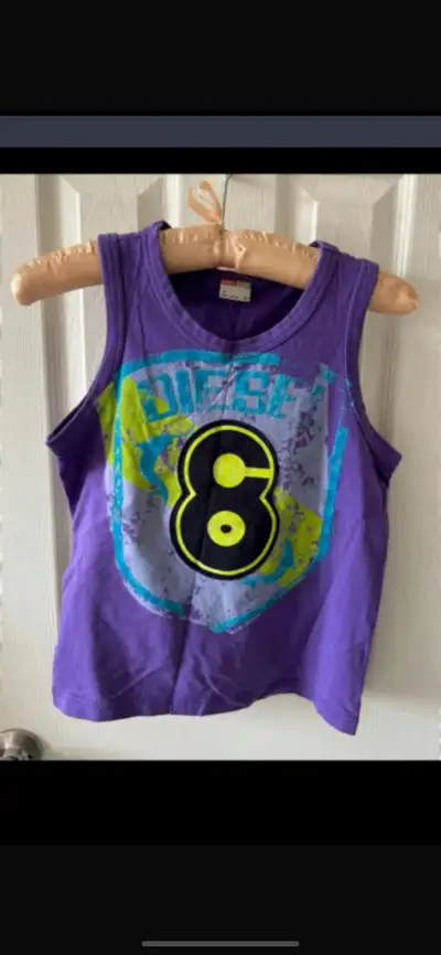 Diesel Tank Top Cotton Made in Italy , View more