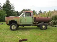 1976 DODGE 4X4 SHORTY, PROJECT TRUCK