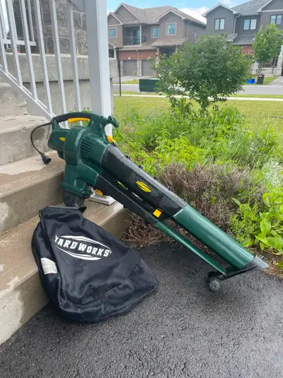 Yardworks Leaf blower and mulcher, View more