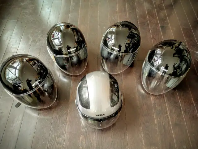 5 VCAN Copper Motorcycle Helmets – DOT Certified in Other in Mississauga / Peel Region - Image 2