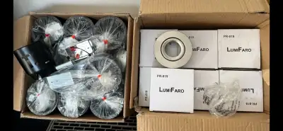 Lumière encastrée neuve  couleur argent , View more