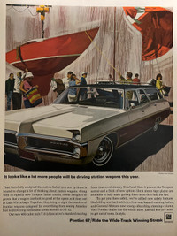 1967 Pontiac Executive Safari Original Ad