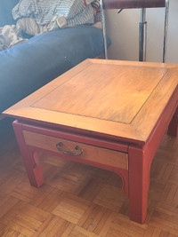 End Table - Solid Wood and Laminate