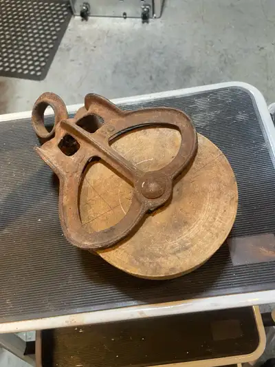 vintage barn pully, View more