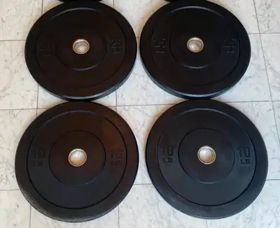 News Olympic Bumper Plates (25lb & 10lb), View more