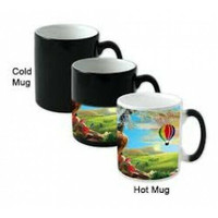 11oz Sublimated Magic Mugs Full Color Changing