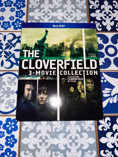 The Cloverfield trilogy dvd film movie cd bluray ps4 xbox ps5 tv, View more
