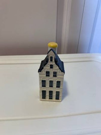 VERY RARE KLM BOLS HOUSE #25 BLUE DELFT HOLLAND AMSTERDAM 1575 N