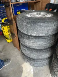 Ford F250 tires and rims with spare total 5
