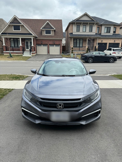 2020 Grey Honda Civic LX 