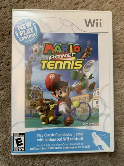 Mario Power Tennis for Nintendo Wii.  CIB & MINT, View more