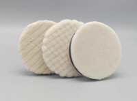 Brand New 6" Wool Disc Polishing Pads – 3pcs