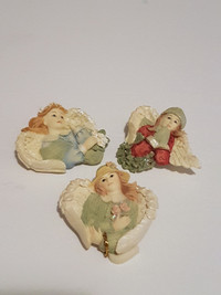 Betty Singer - Set of 3 Angel Brooches
