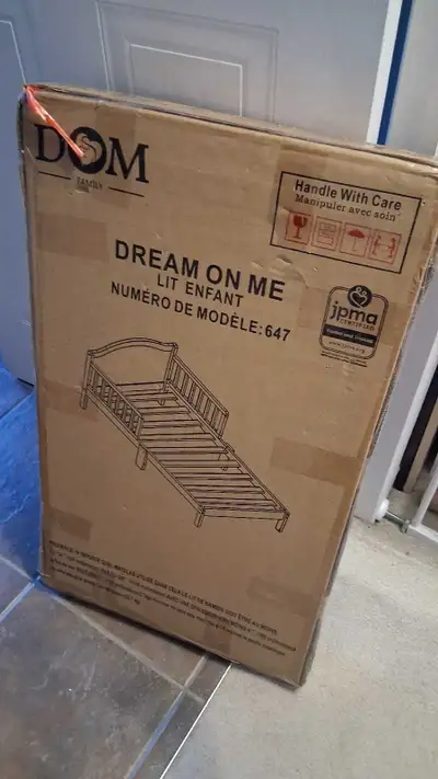 Dream On Me Finn Toddler Bed #647 Grey, View more