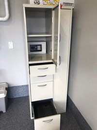 File Cabinet & Locaker with a built-in Safe