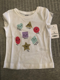 NEW!!! Baby Girl T-Shirt (9 months)