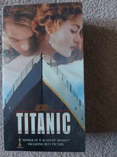 Relive the epic romance with this Titanic VHS tape, a digitally THX mastered edition for superior so...