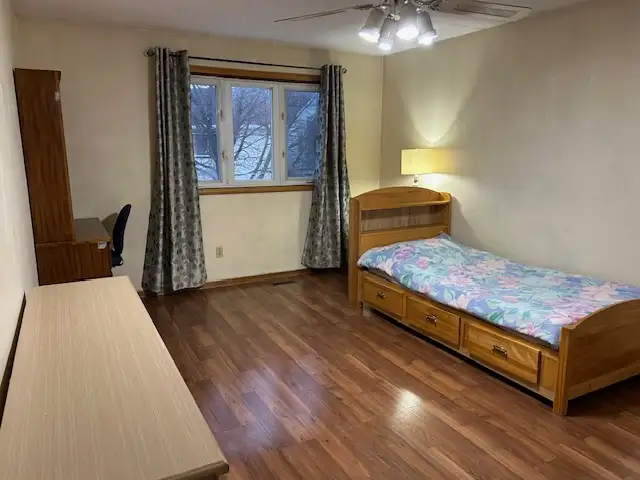 Large private room near Square One for single lady only