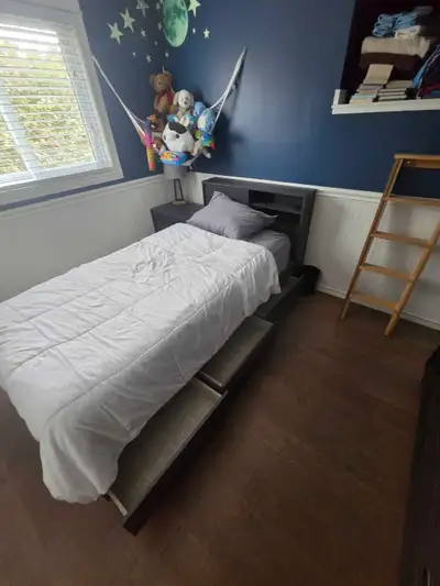 Boys single bed bedroom set, View more