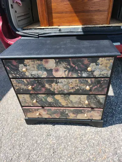 Black nightstand , View more