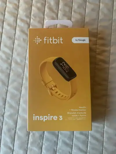 Selling: 1 Fitbit Inspire 3, NEW in box (I was given this as a Christmas gift, I already have the ex...