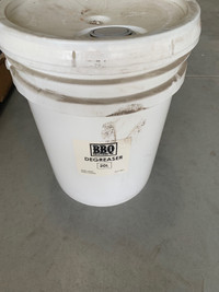 20 Litre Pails Of Bbq Degreaser 