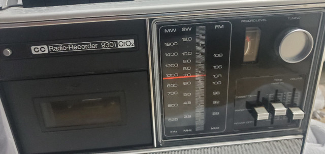 BASF CC Radio-Recorder 9301 CrO2, Vintage. 1973 in General Electronics in Hamilton - Image 2