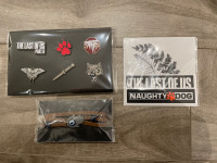 Last of Us Part II 2 Pin Set, Stickers and Dina’s Bracelet
