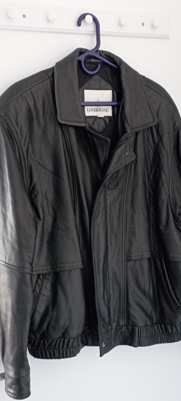 Men's London Fog Leather Jacket in Men's in Burnaby/New Westminster - Image 4