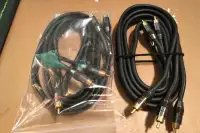 Gold Component Video Cable