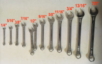 Gedore SAE Combination Wrench Set
