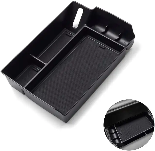 2021 Sienna Center Console Tray Black Car Center Console Insert