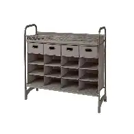 Stackablew 16-Cubby Shoe Organizer with Drawers in Other in City of Toronto - Image 3