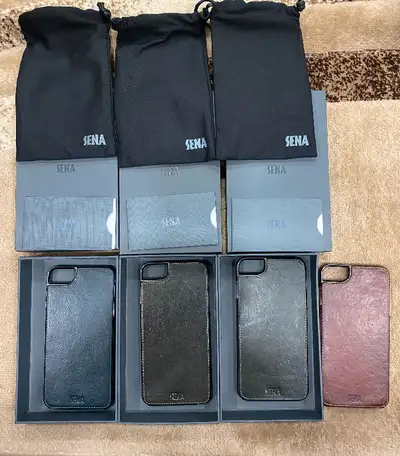 Genuine Leather iPhone 7plus/ 8 plus case, View more