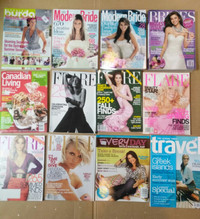 Various fashion magazines lot - early 2000's (Flare, Elle etc)
