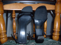 Sz 7 Black, 2-1/4" Heels