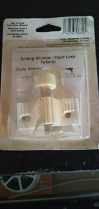 Sliding window/door lock