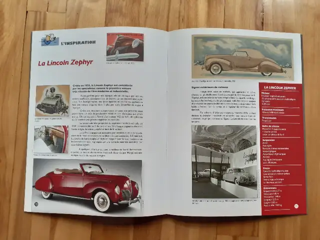LIVRAISON GRATUIT VOITURE DE COLLECTION TINTIN LA LINCOLN ZEPHYR in Arts & Collectibles in City of Montréal - Image 7