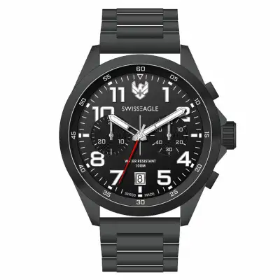 SWISSEAGLE SE-9179-11 ALTITUDE WATCH (NEW WITH TAGS), View more