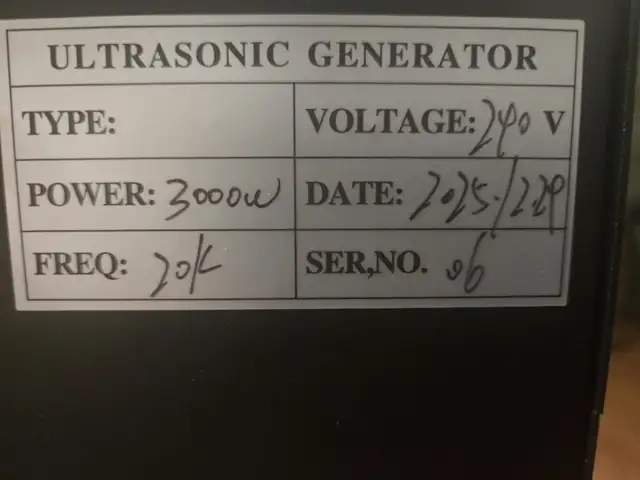 Industrial ultrasonic machine498132608646522888