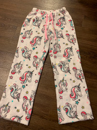 Fuzzy Unicorn Pajama Pants