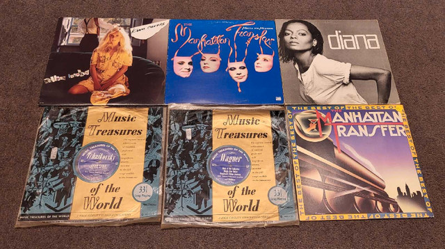 Vinyle 33tours vinyl record Elvis Jackson Diana Ross+ dans CD, DVD et Blu-ray  à Ville de Montréal